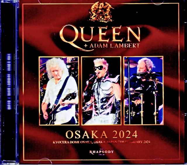 Queen Adam Lambert クィーン アダム・ランバート/Osaka Japan 2024 Complete