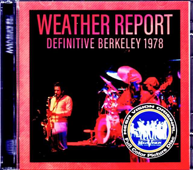 Weather Report ウェザー・リポート/CA,USA 1978
