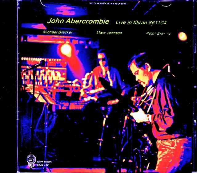 John Abercrombie ジョン・アバクロンビー/Italy 1986