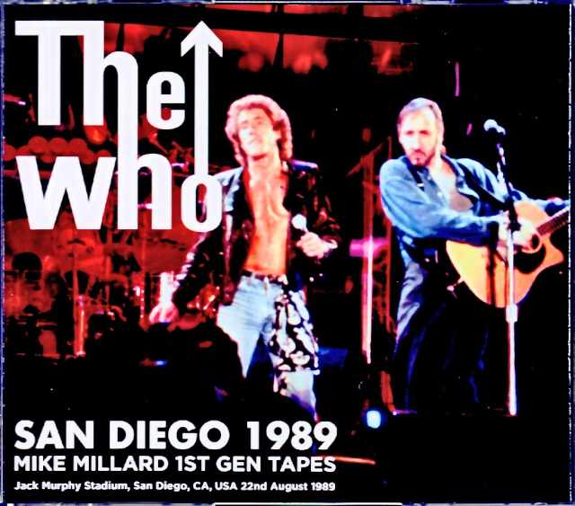 Who,The ザ・フー/CA,USA 1989 Mike Millard 1st Gen Tapes