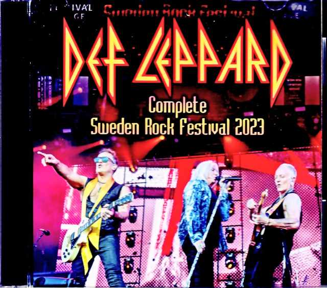 Def Leppard デフ・レパード/Sweden 2023 Complete