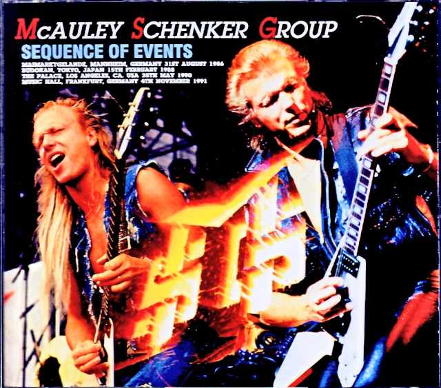 McAuley Schenker Group マッコーリー・シェンカー・グループ/Live Collection 1986-1991