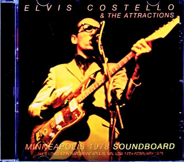Elvis Costello & the Attractions エルヴィス・コステロ/MN,USA 1978 Soundboard Edition