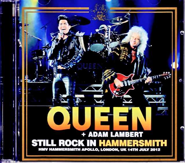 Queen Adam Lambert クィーン アダム・ランバート/London,UK 7.14.2012 Complete