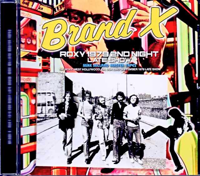 Brand X ブランド・X/CA,USA 9.22.1979 Late Show