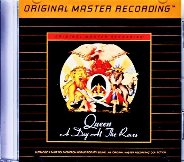 Queen クィーン/華麗なるレース A Day at the Races Original US Mobile Fidelity Sound CD Edition