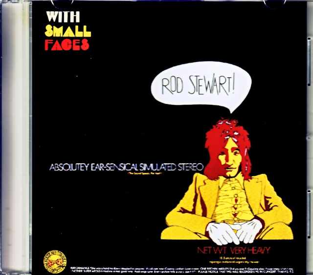 Rod Stewart Small Faces ロッド・スチュワート スモール・フェイセズ/Net Wt. Very Heavy Original LP Edition