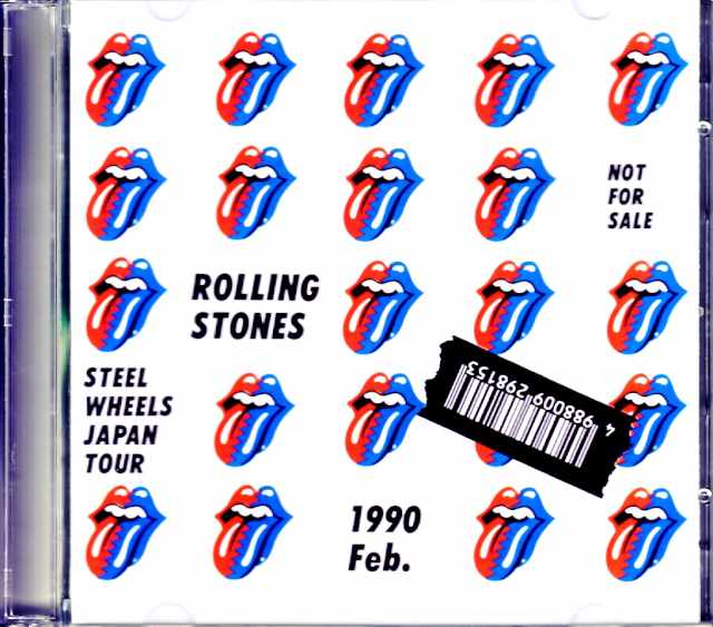 Rolling Stones ローリング・ストーンズ/Steel Wheels Japan Tour 1990 Japanese Promo Edition