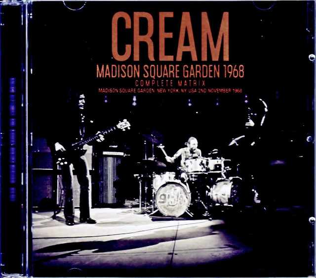 Cream クリーム/NY,USA 1968 Complete AUD Master Matrix Edition