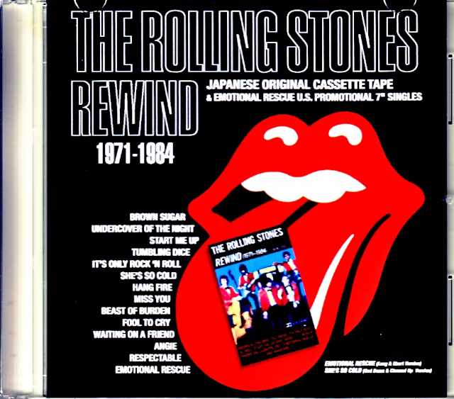 Rolling Stones ローリング・ストーンズ/Rewind 1971-1984 Japanese Original Cassette Edition & more