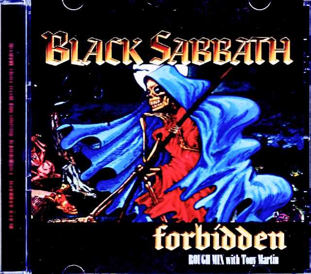 Black Sabbath ブラック・サバス/Forbidden Rough mix Demos with Tony Martin vocals