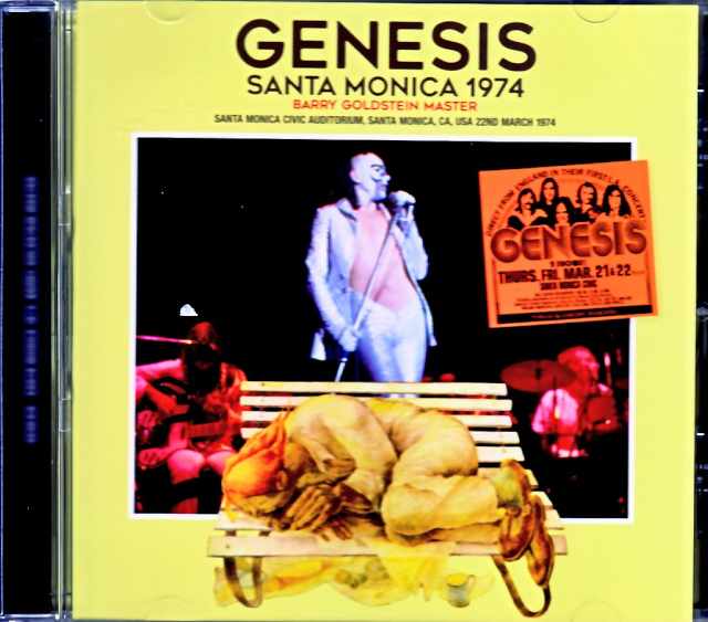 Genesis ジェネシス/CA,USA 1974 Barry Goldstein Master Edition