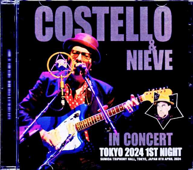 Elvis Costello Steve Nieve エルヴィス・コステロ/Tokyo,Japan 4.8.2024 Complete