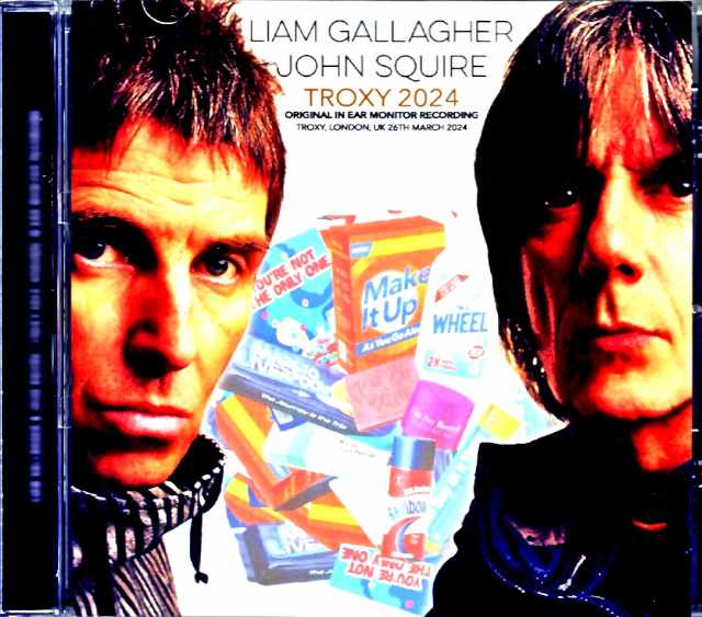 Liam Gallagher John Squire リアム・ギャラガー ジョン・スクワイア/London,UK 2024 Complete Original IEM Masters Edition