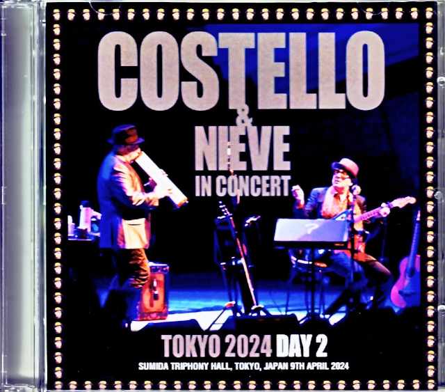 Elvis Costello Steve Nieve エルヴィス・コステロ/Tokyo,Japan 4.9.2024 Complete