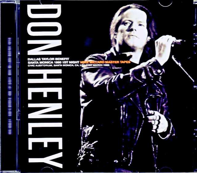 Don Henley ドン・ヘンリー/CA,USA 3.31.1990 Mike Millard Master Tapes