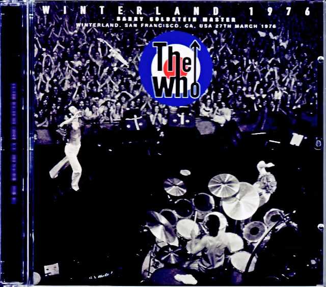 Who,The ザ・フー/CA,USA 1976 Barry Goldstein Master