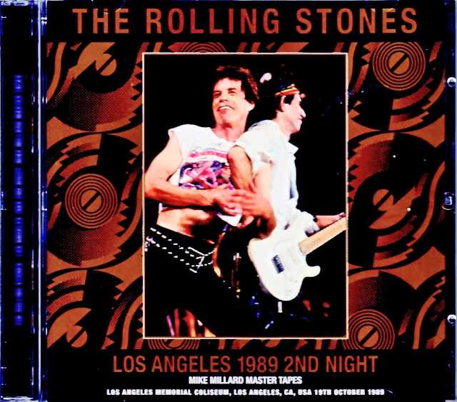 Rolling Stones ローリング・ストーンズ/CA,USA 10.19.1989 Mike Millard Master Tapes
