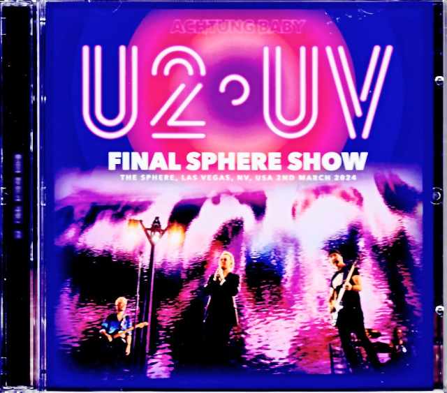 U2 ユーツー/NV,USA 3.2.2024 Complete Soundboard Remix Edition