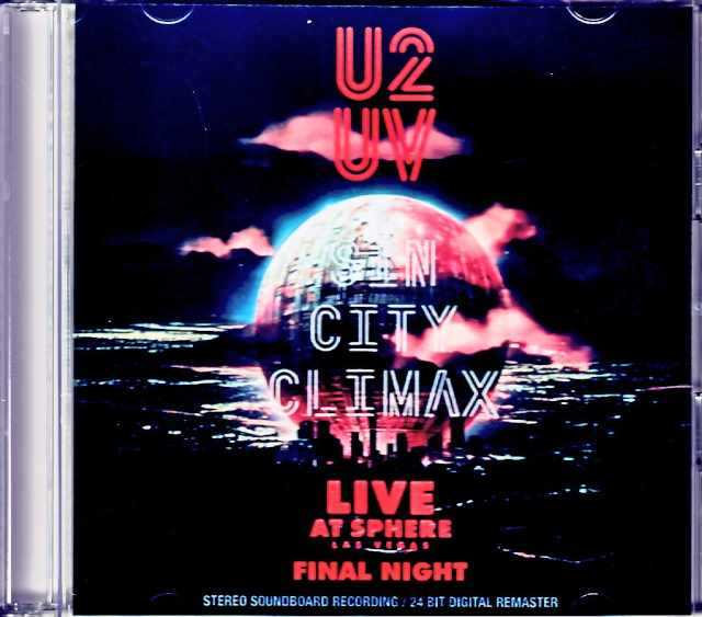 U2 ユーツー/NV,USA 3.2.2024 Complete soundboard Edition