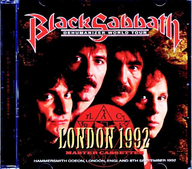 Black Sabbath ブラック・サバス/London,UK 1992 Complete
