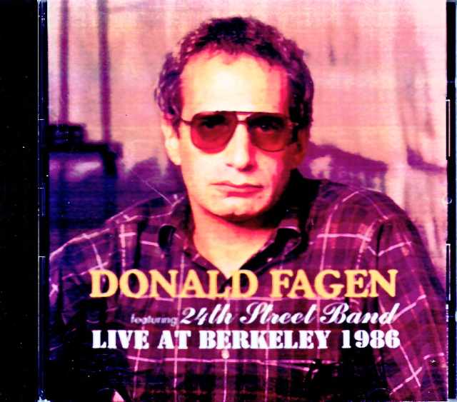 Donald Fagen 24th Street Band ドナルド・フェイゲン/CA,USA 1986