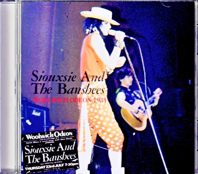 Siouxsie and the Banshees スージー・アンド・ザ・バンシーズ/London,UK 1981