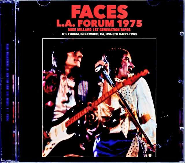 Faces フェイセズ/CA,USA 1975 Mike Millard 1st Generation Tapes Upgrade