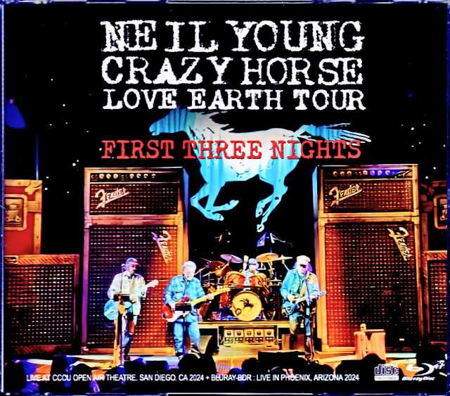 Neil Young Crazy Horse ニール・ヤング/CA,USA 2024 2Days Complete & more