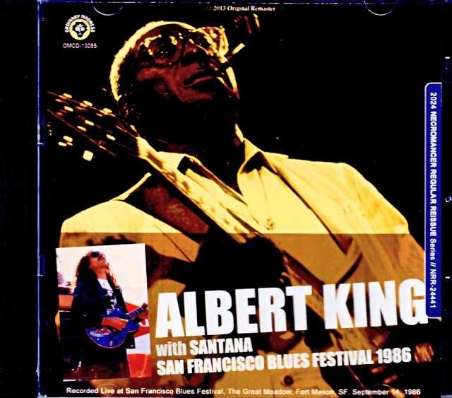 Albert King Santana アルバート・キング サンタナ/SF,USA 1986