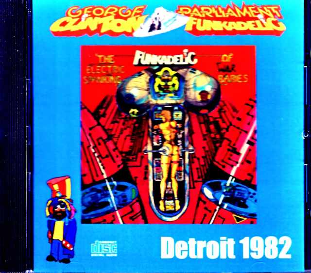 George Clinton Parliament Funkadelic ジョージ・クリントン パーラメント ファンカデリック/MI,USA 1982