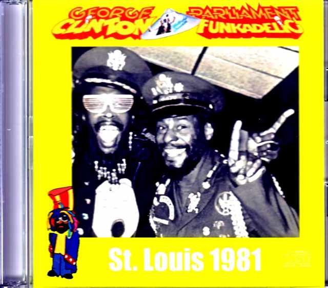George Clinton Parliament Funkadelic ジョージ・クリントン パーラメント ファンカデリック/MO,USA 1981 & more