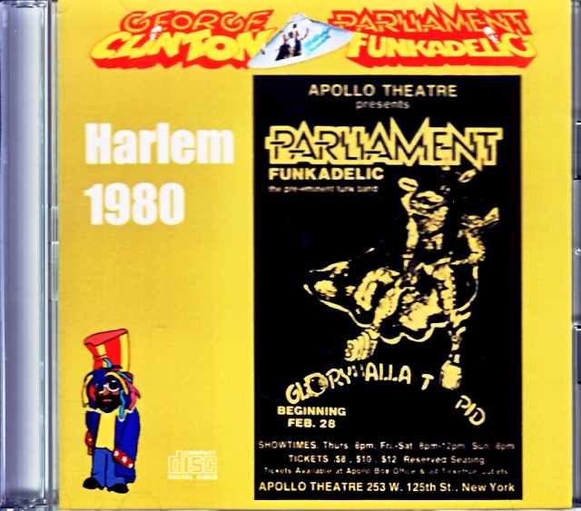 George Clinton Parliament Funkadelic ジョージ・クリントン パーラメント ファンカデリック/NY,USA 1980