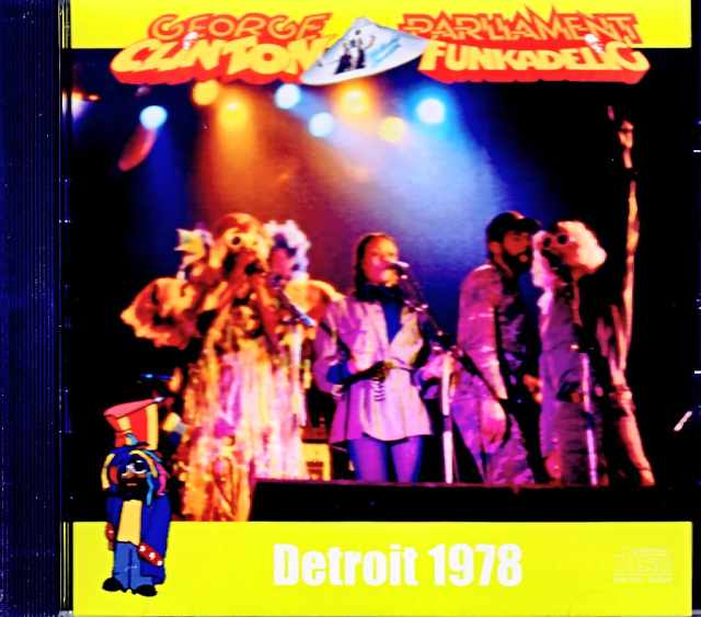 George Clinton Parliament Funkadelic ジョージ・クリントン パーラメント ファンカデリック/MI,USA 1978