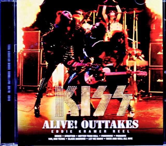 Kiss キッス/アライヴ！Unreleased recordings made for Kiss Alive!