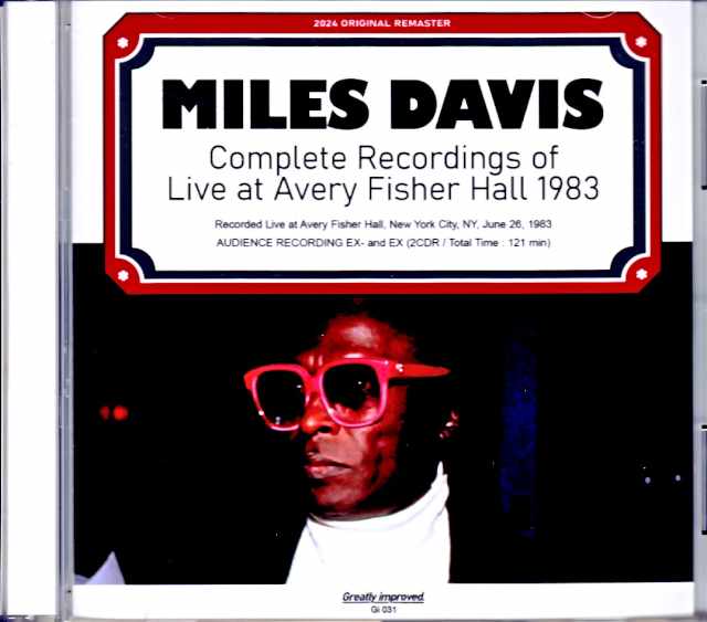 Miles Davis Bill Evans,Mike Stern,John Scofield マイルス・デイヴィス/NY,USA 1983 Complete