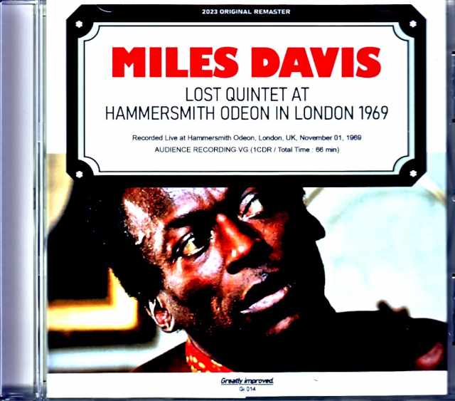 Miles Davis Wayne Shorter,Chick Corea,Dave Holland マイルス・デイヴィス/London,UK 1969 Upgrade