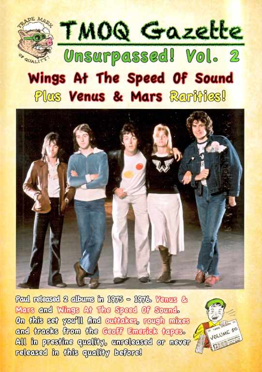 Paul McCartney Wings ポール・マッカートニー ウイングス/ヴィーナス・アンド・マース スピード・オブ・サウンド Venus & Mars Wings At The Speed Of Sound Rarities