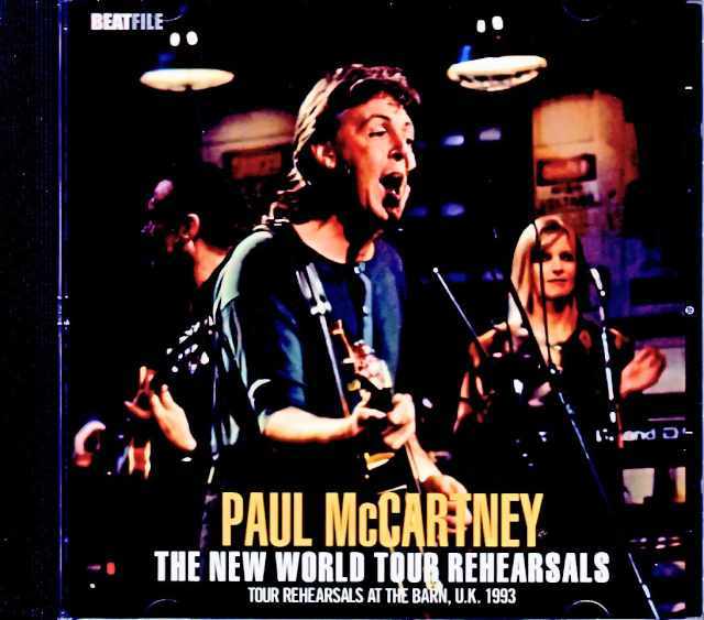 Paul McCartney ポール・マッカートニー/Tour Rehearsals England,UK 1993