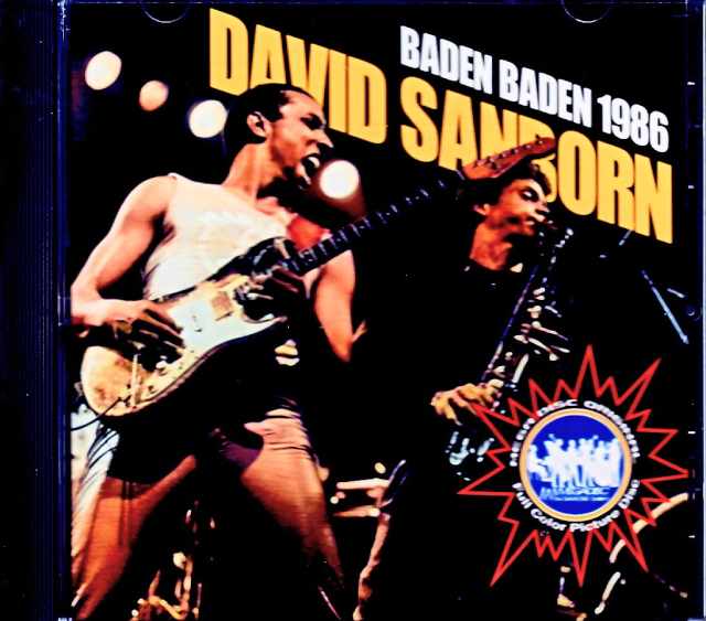 David Sanborn Hiram Bullock デヴィッド・サンボーン ハイラム・ブロック/Germany 1986