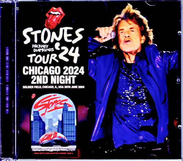 Rolling Stones ローリング・ストーンズ/IL,USA 6.30.2024 Complete Upgrade
