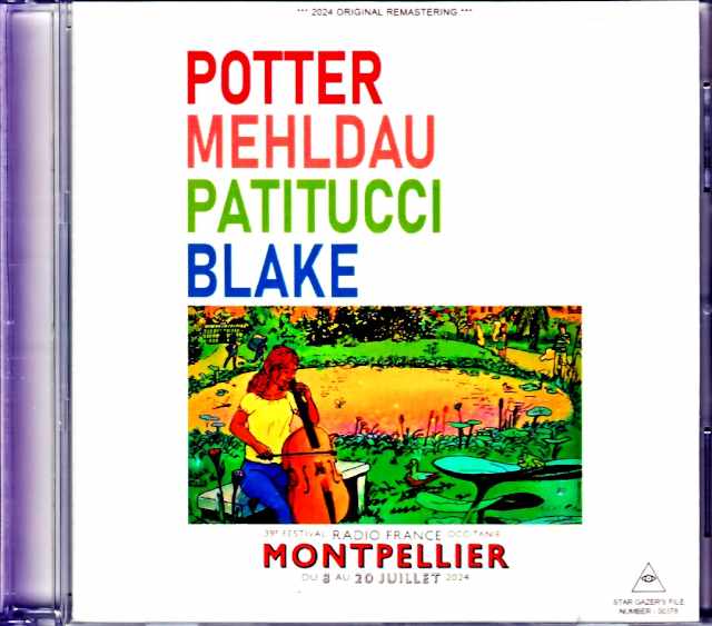 Chris Potter Brad Mehldau John Patitucci Johnathan Blake クリス・ポッター ブラッド・メルドー/France 2024 Complete