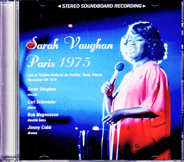 Sarah Vaughan サラ・ヴォーン/France 1975