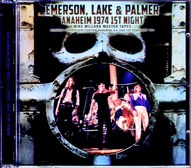 Emerson,Lake & Palmer エマーソン・レイク・アンド・パーマー/CA,USA 2.1.1974 Mike Millard Master Tapes