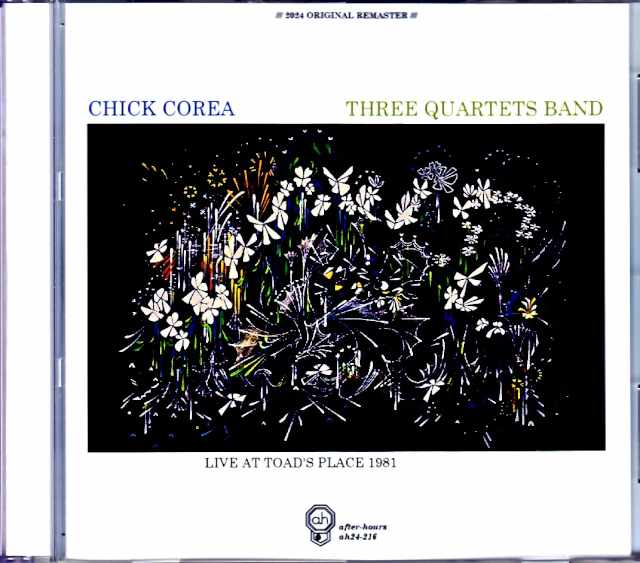 Chick Corea Three Quartetes Band Michael Brecker Steve Gadd チック・コリア/CT,USA 1981 Complete