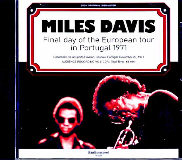 Miles Davis Keith Jarrett マイルス・デイヴィス キース・ジャレット/Portugal 1971 Upgrade