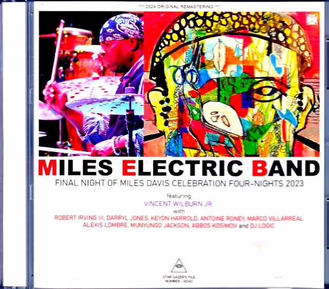 Miles Electric Band Vincent Wilburn Jr. ヴィンス・ウィルバーン/CA,USA 2023