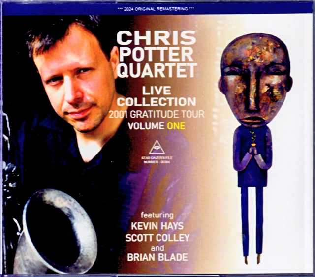 Chris Potter Quartet クリス・ポッター/Live Collection 2001 Vol.1