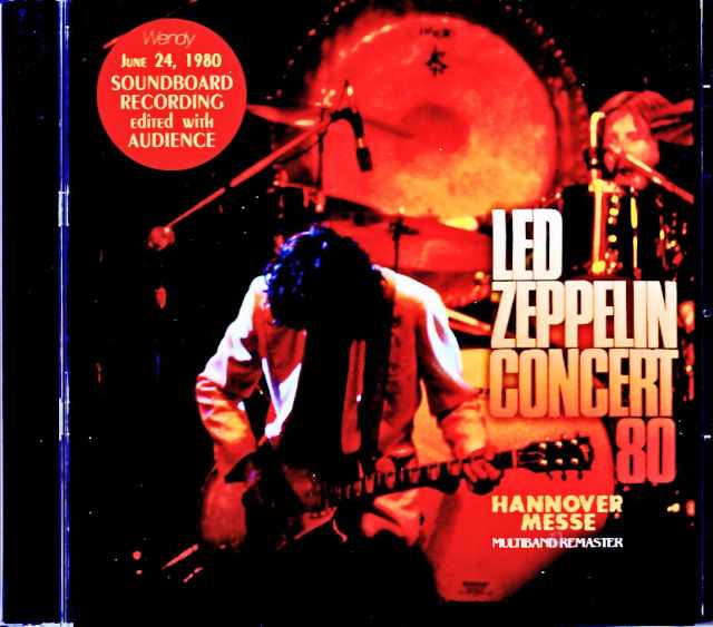Led Zeppelin レッド・ツェッペリン/ハノファー公演 マルチバンド・リマスター Germany 6.17.1980 Complete Multi-Band Remaster