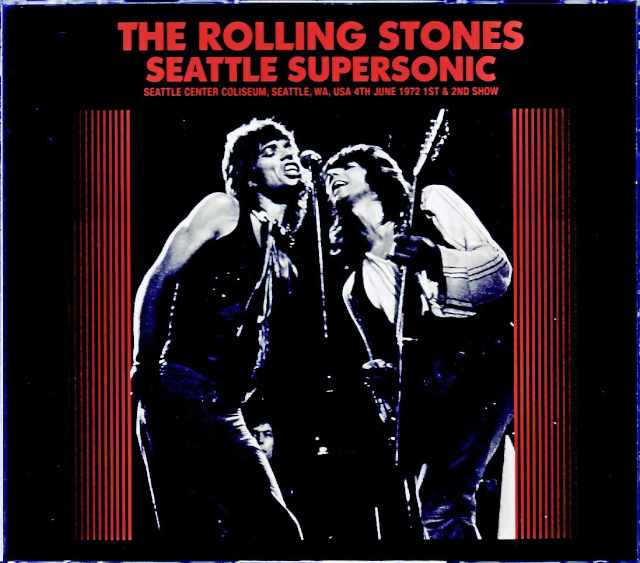 Rolling Stones ローリング・ストーンズ/WA,USA 1972 2Shows Complete Upgrade